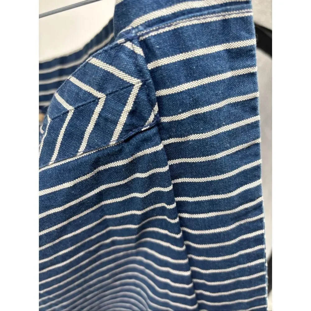 Lauren Ralph Lauren Blue White Stripe Pillowcases Shams Set of 2